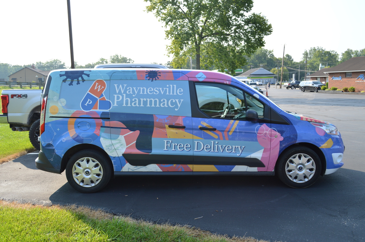 Waynesville Pharmacy Delivery Car
