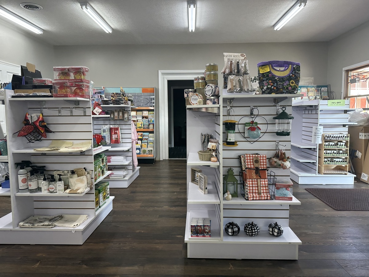 Retail section of Waynesville Pharmacy